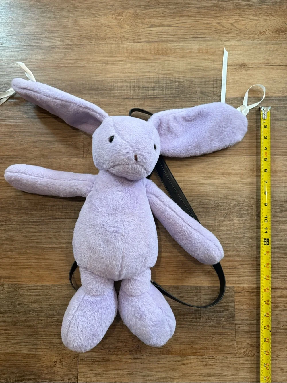 Dolls Kill Lavender Plush Bunny Backpack